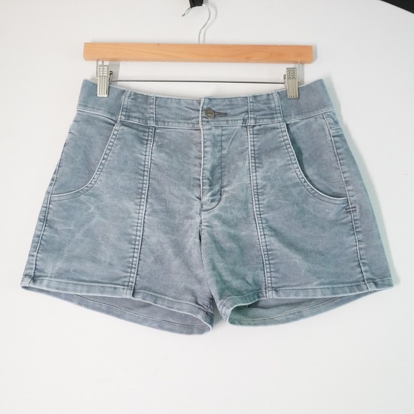 Toad&Co Pants - Toad&Co Corduroy Shorts Pull On Waist Pockets Casual Blue Size 8